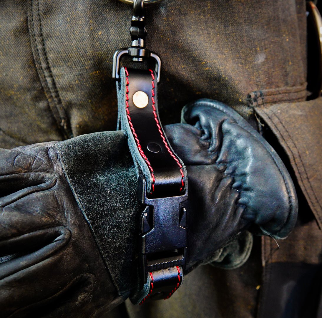Adjustable Leather Glove Straps - Box 31 Leatherworks