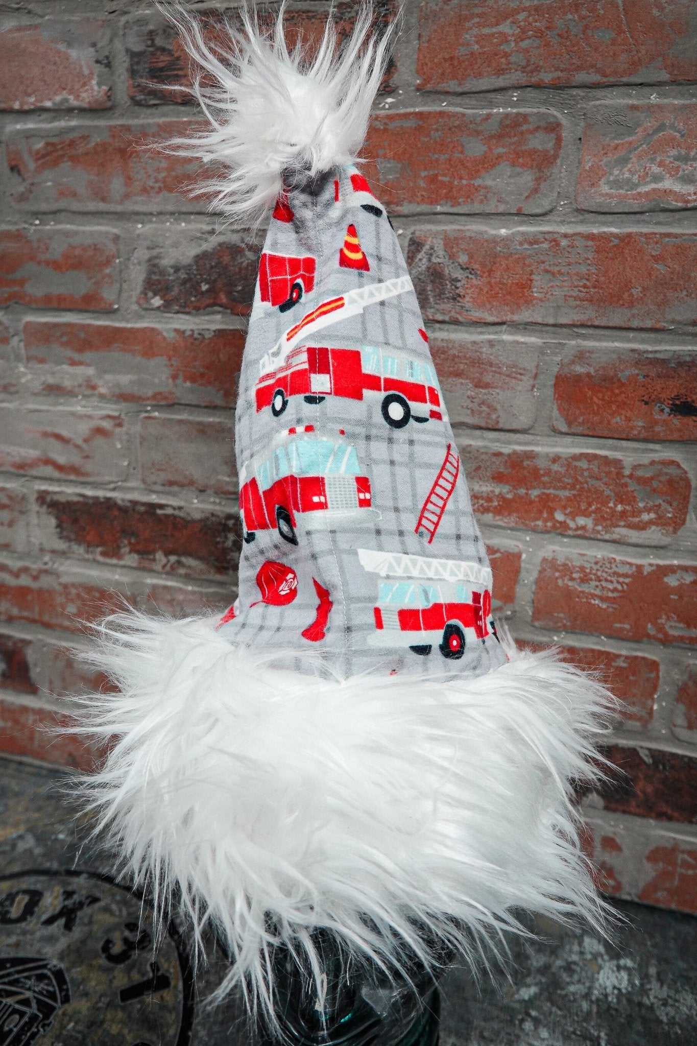 Firefighter Themed Santa Hats - Box 31 Leatherworks