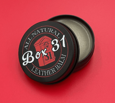 Leather Balm – Firefighter Gear Care – Box 31 Leatherworks