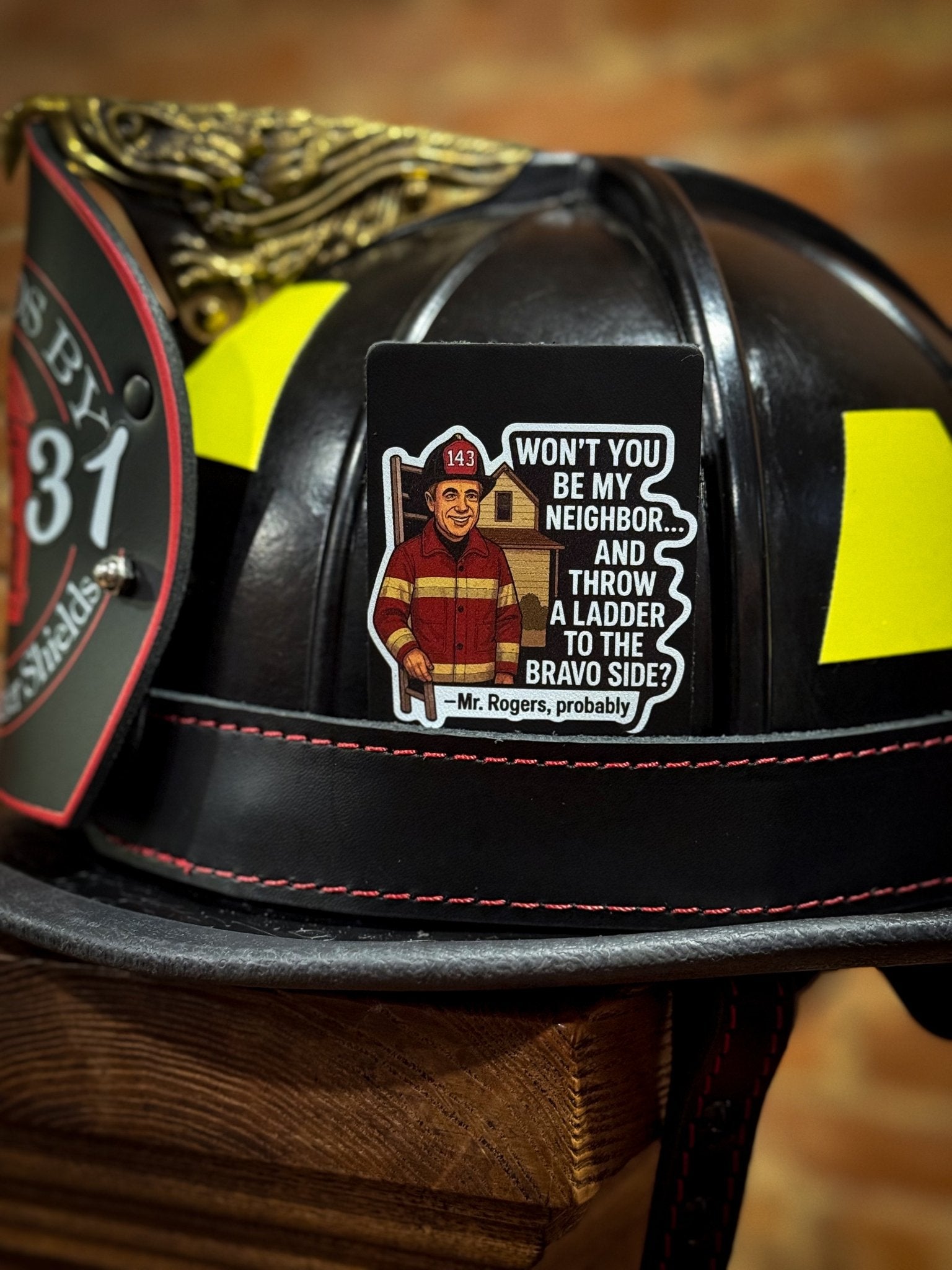 Leather Playing Card - Firefighter Theme – Box 31 Leatherworks
