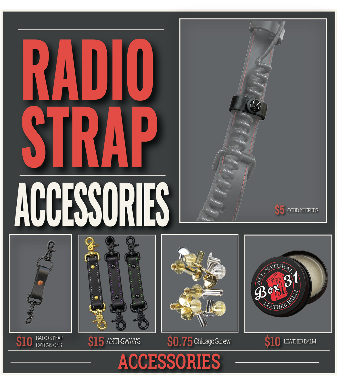 Radio Strap Accessories
