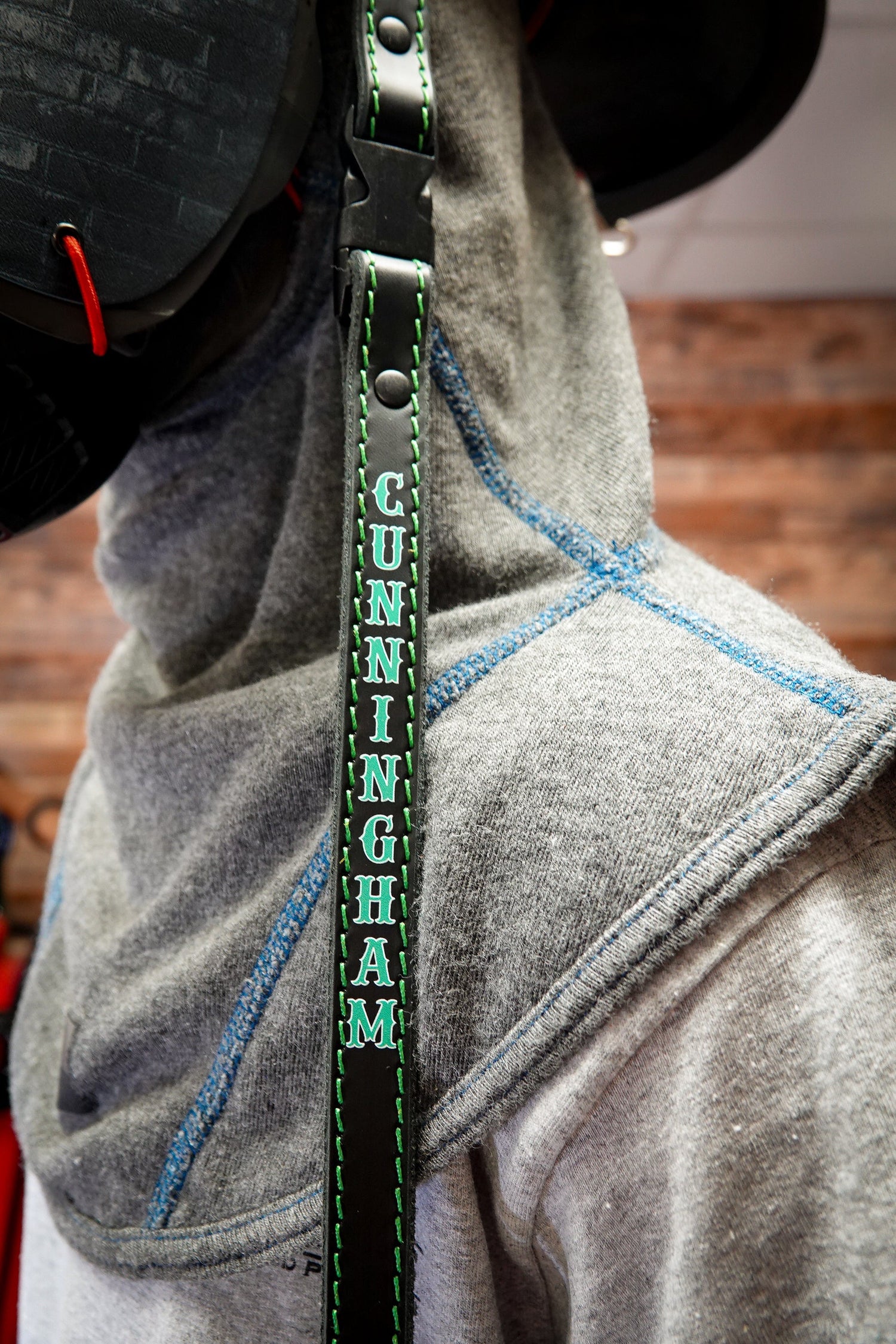 Customized Chin Strap - Box 31 Leatherworks