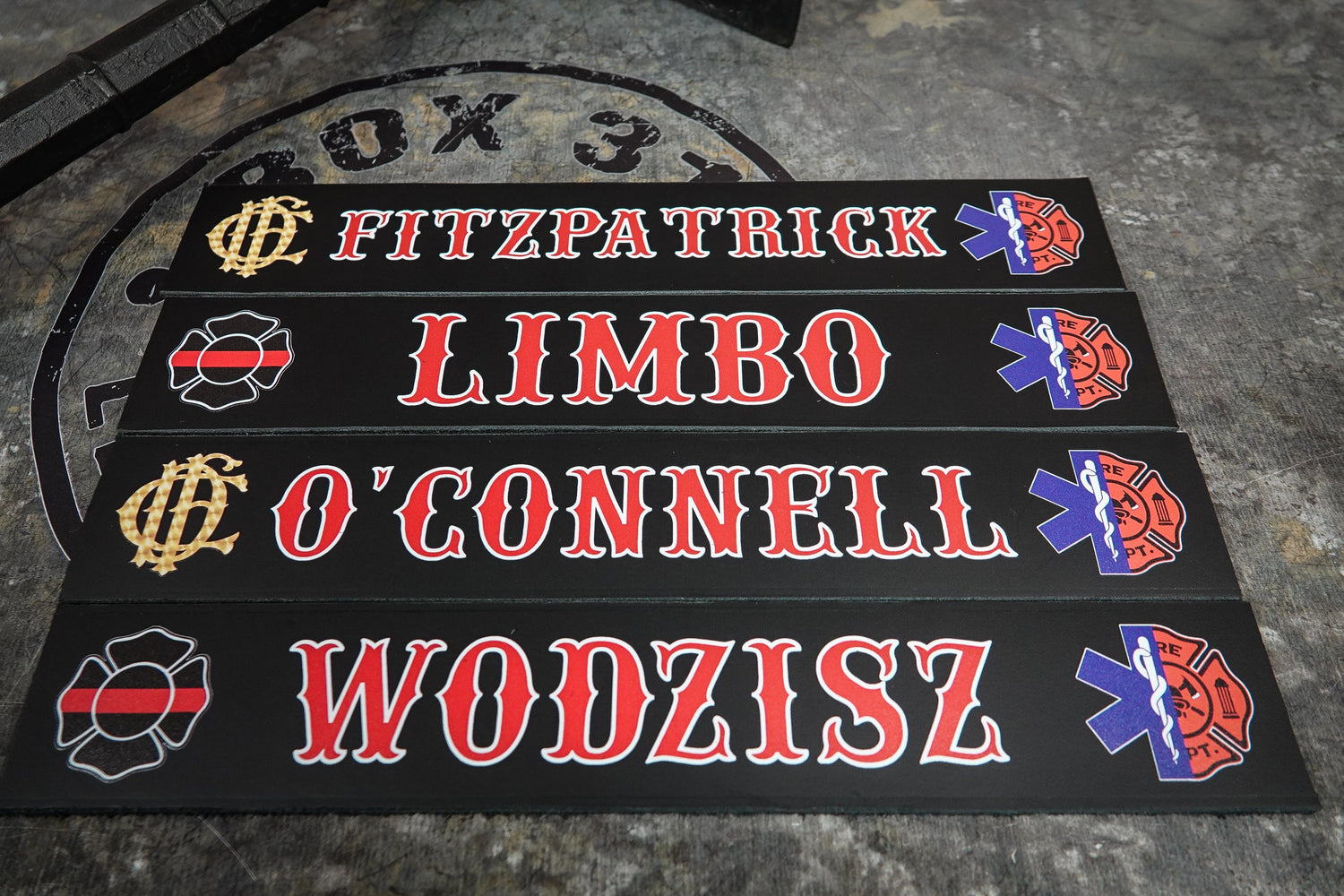 Locker Tags - Box 31 Leatherworks