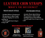 Leather Chin Straps