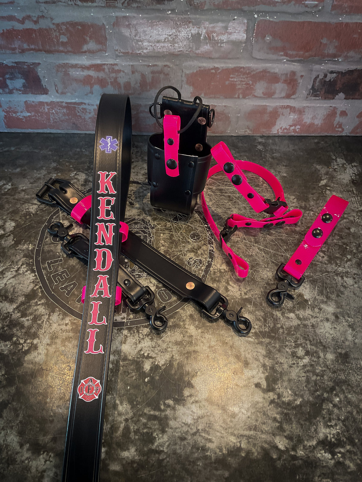 Firefighter Biothane Radio Strap