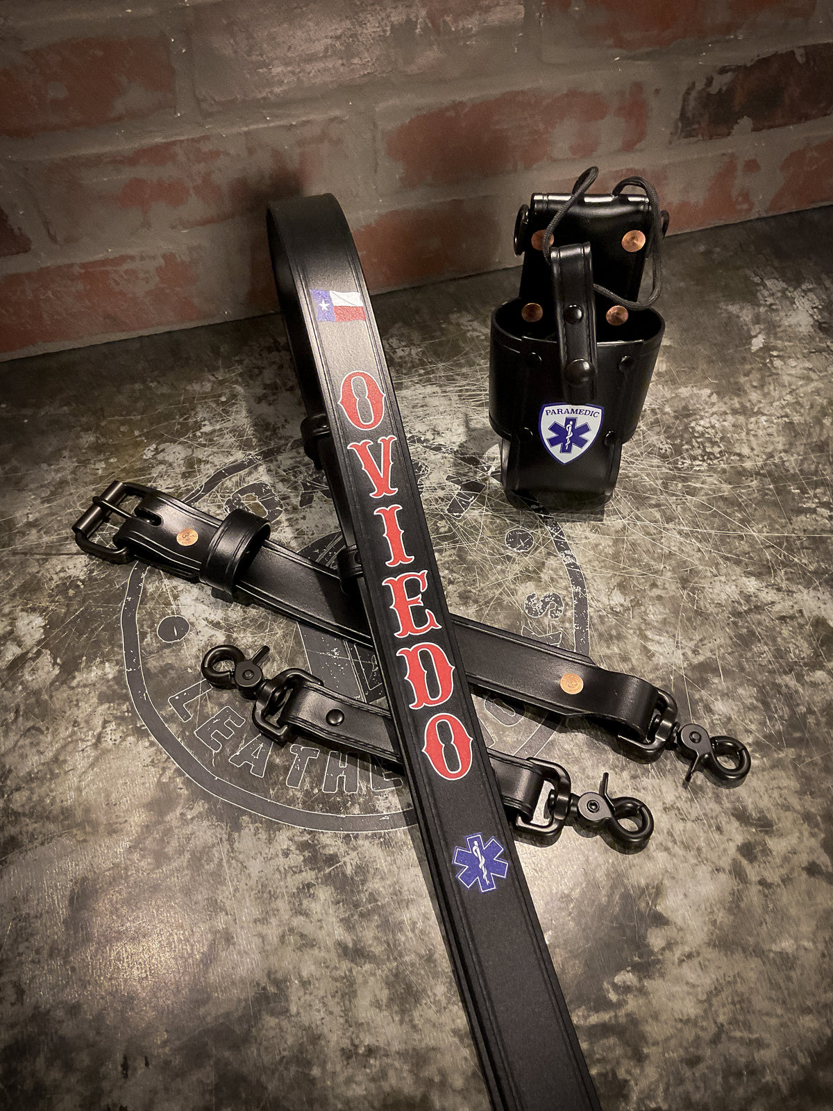 Firefighter Biothane Radio Strap