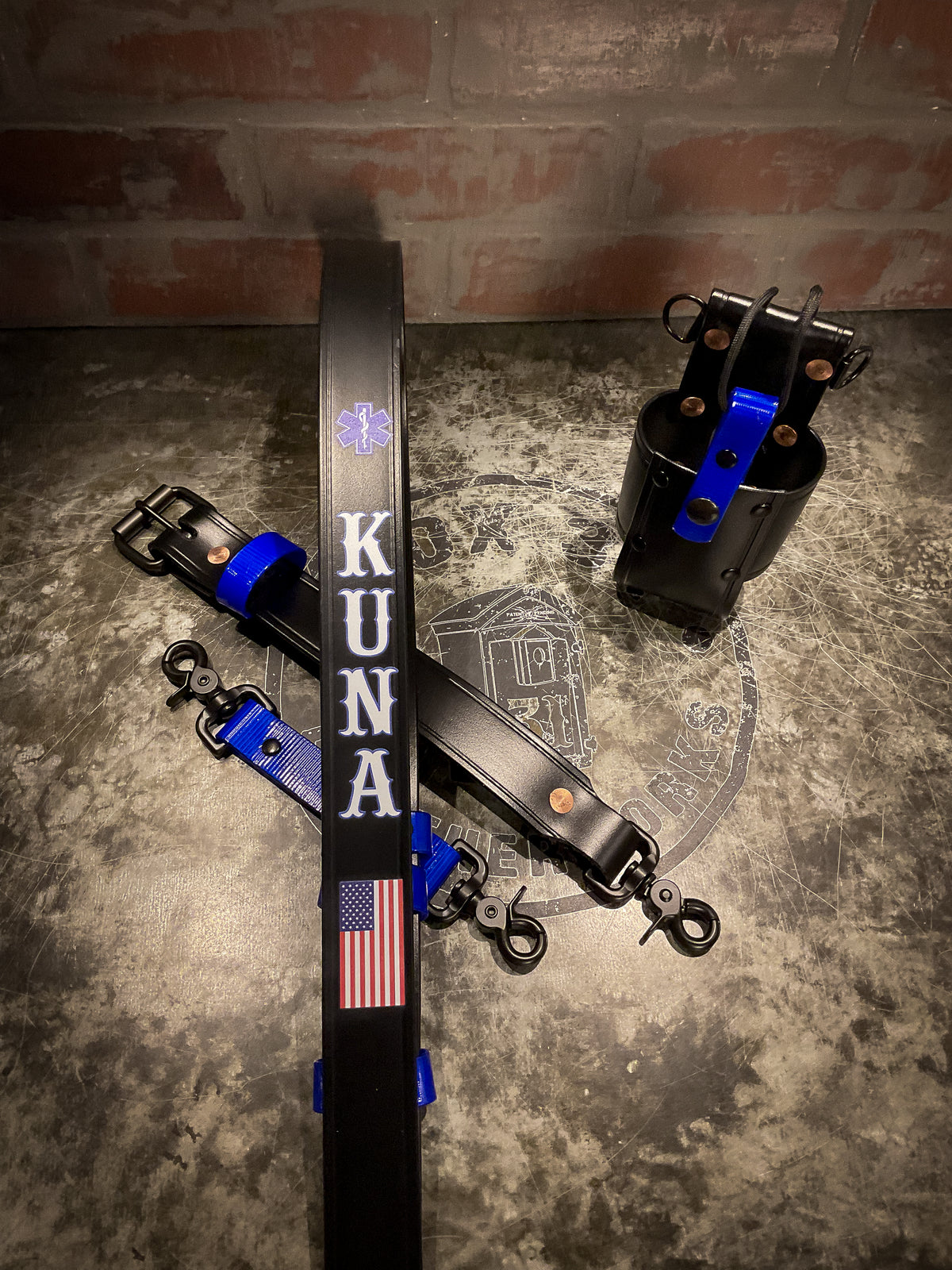 Firefighter Biothane Radio Strap