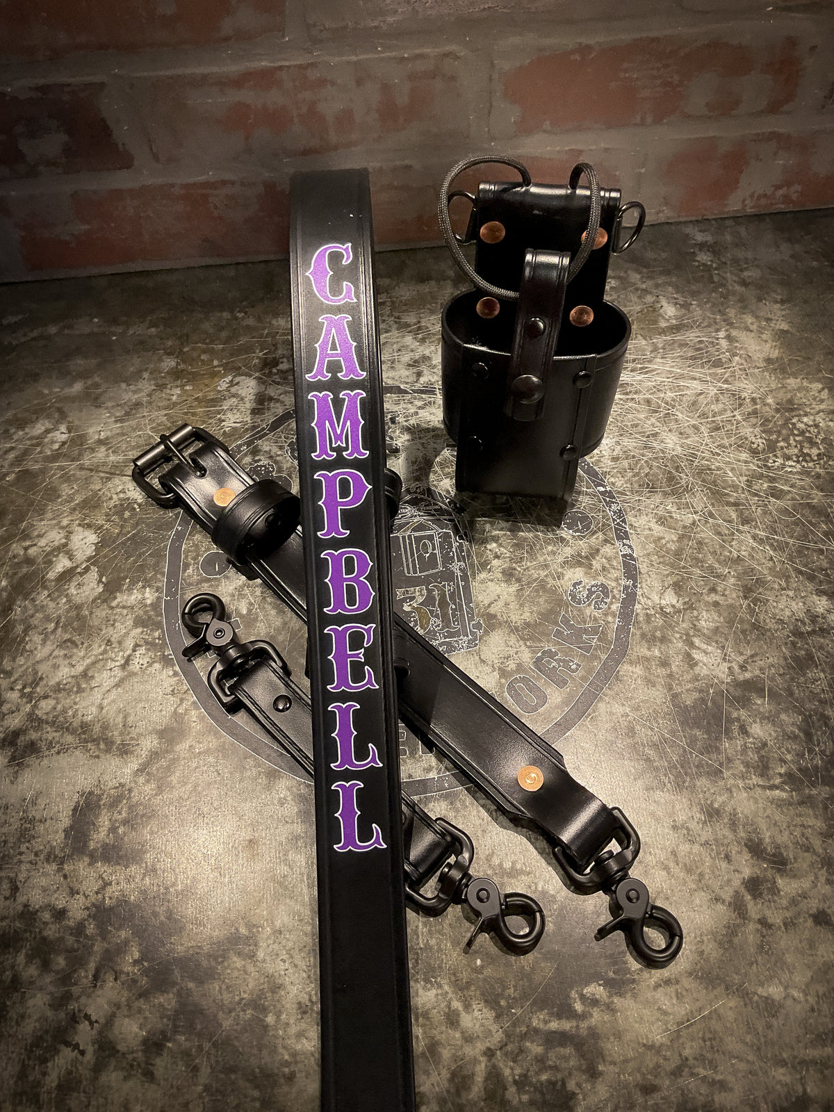 Firefighter Biothane Radio Strap