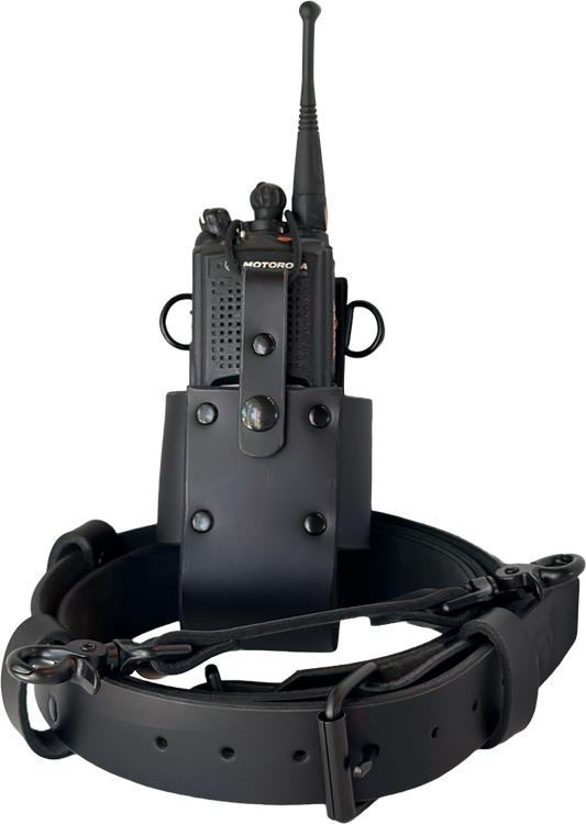 Ready-to-Ship Leather Radio Strap