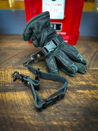 Adjustable Leather Glove Straps - Box 31 Leatherworks