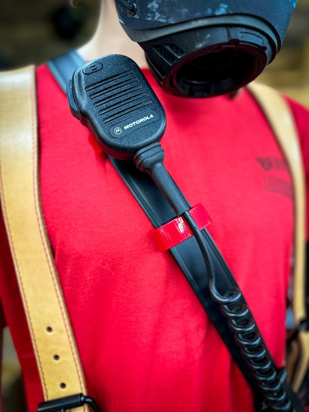 Firefighter Biothane Radio Strap – Box 31 Leatherworks