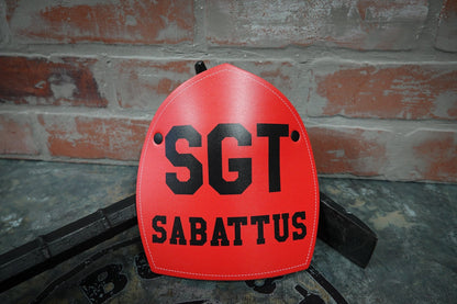 Boston - Style Leather Helmet Front – Fully Custom Design - Box 31 Leatherworks