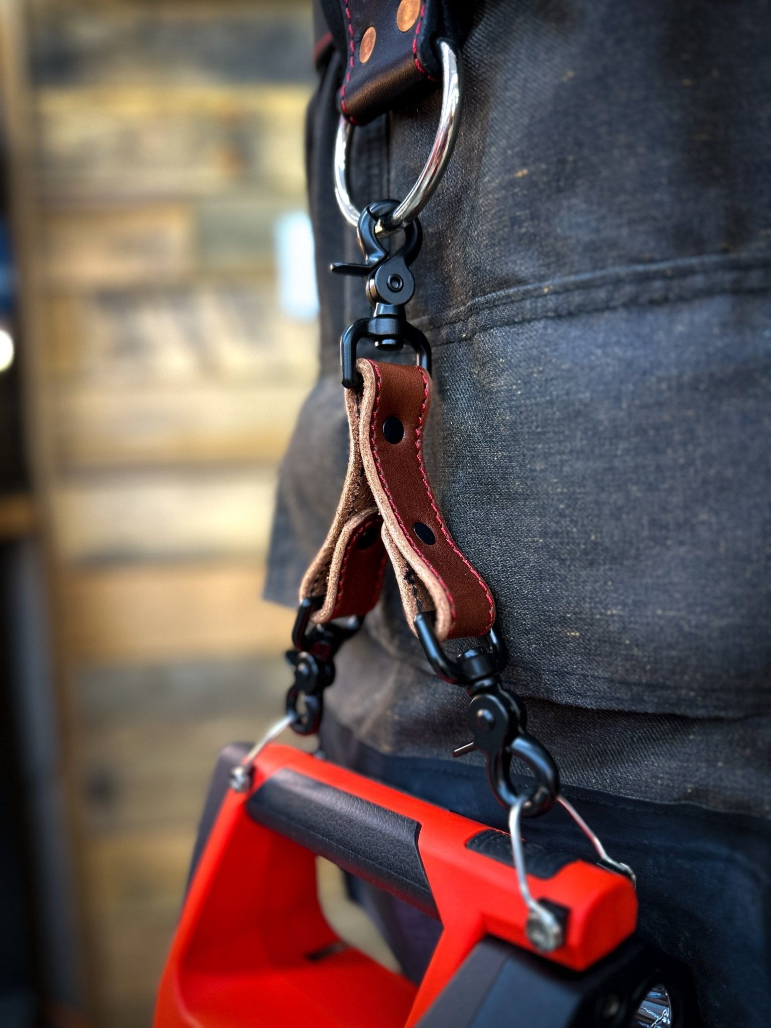 Firefighter Radio Box Light Clip – Box 31 Leatherworks