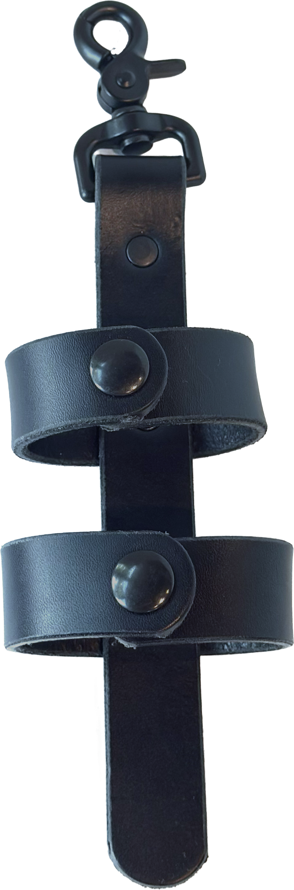 Ready-to-Ship Inverted Leather Flashlight Holder