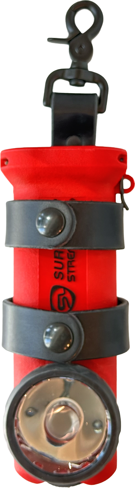 Ready-to-Ship Inverted Leather Flashlight Holder