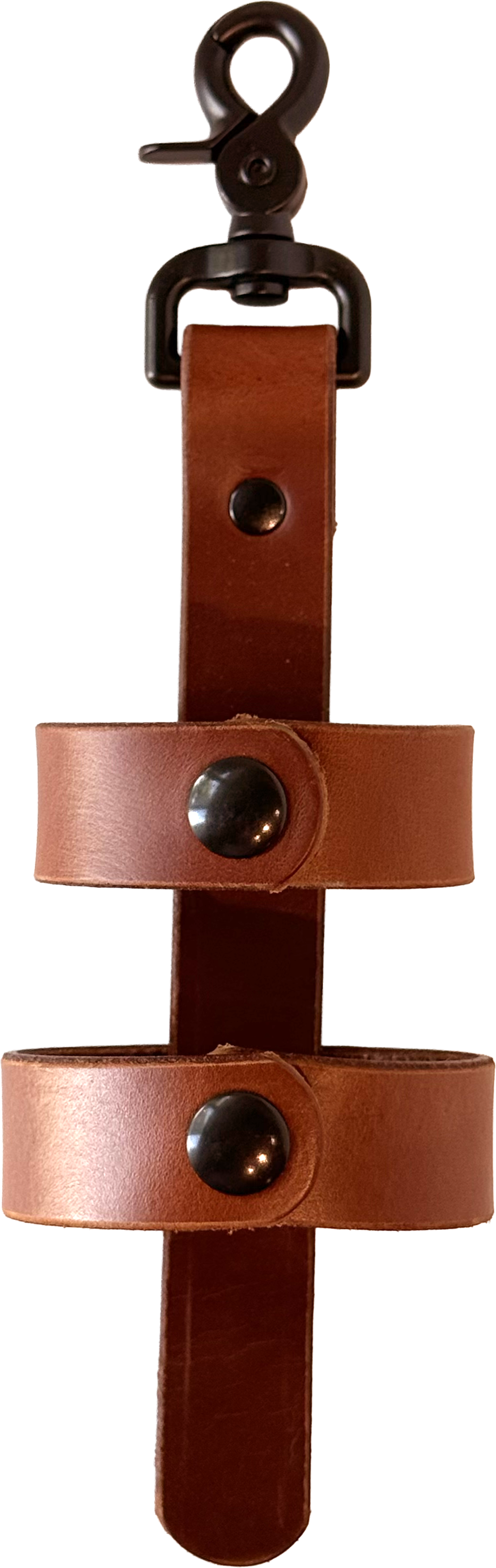 Ready-to-Ship Inverted Leather Flashlight Holder