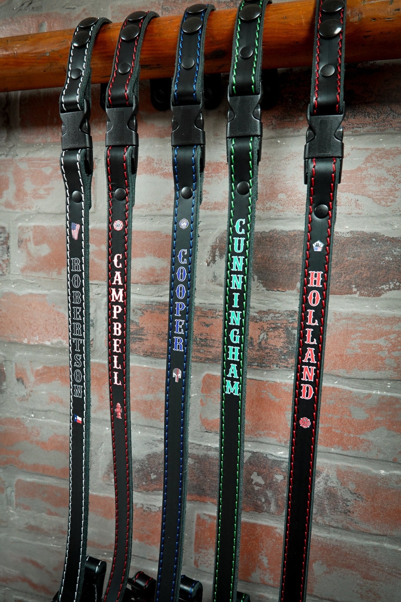 Chin Strap - Personalized Hi - Def - Box 31 Leatherworks