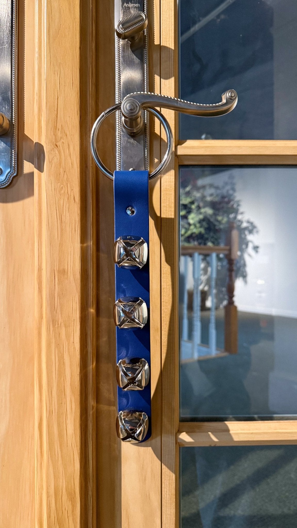 Christmas Sleigh Bells Door Hangers - Box 31 Leatherworks