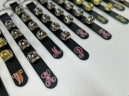 Christmas Sleigh Bells Door Hangers - Box 31 Leatherworks