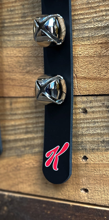 Christmas Sleigh Bells Door Hangers - Box 31 Leatherworks