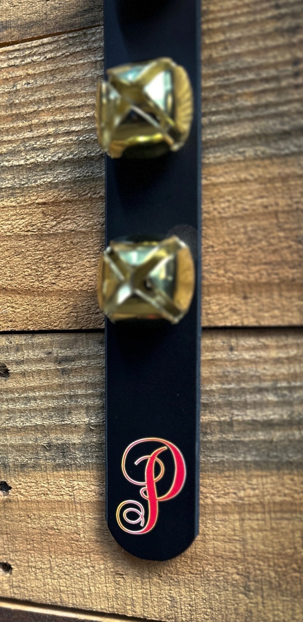 Christmas Sleigh Bells Door Hangers - Box 31 Leatherworks