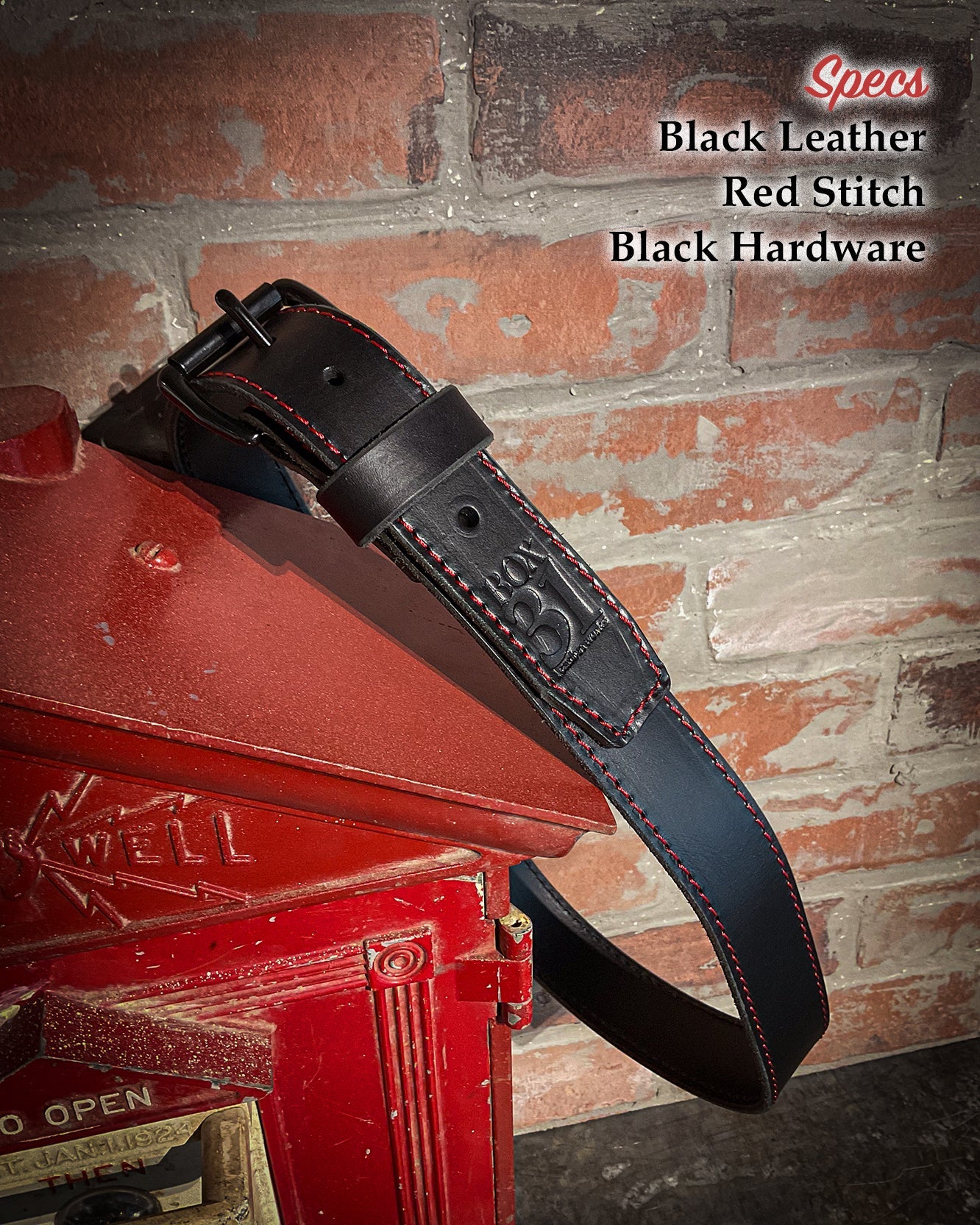 Everyday/Duty Belt - Box 31 Leatherworks