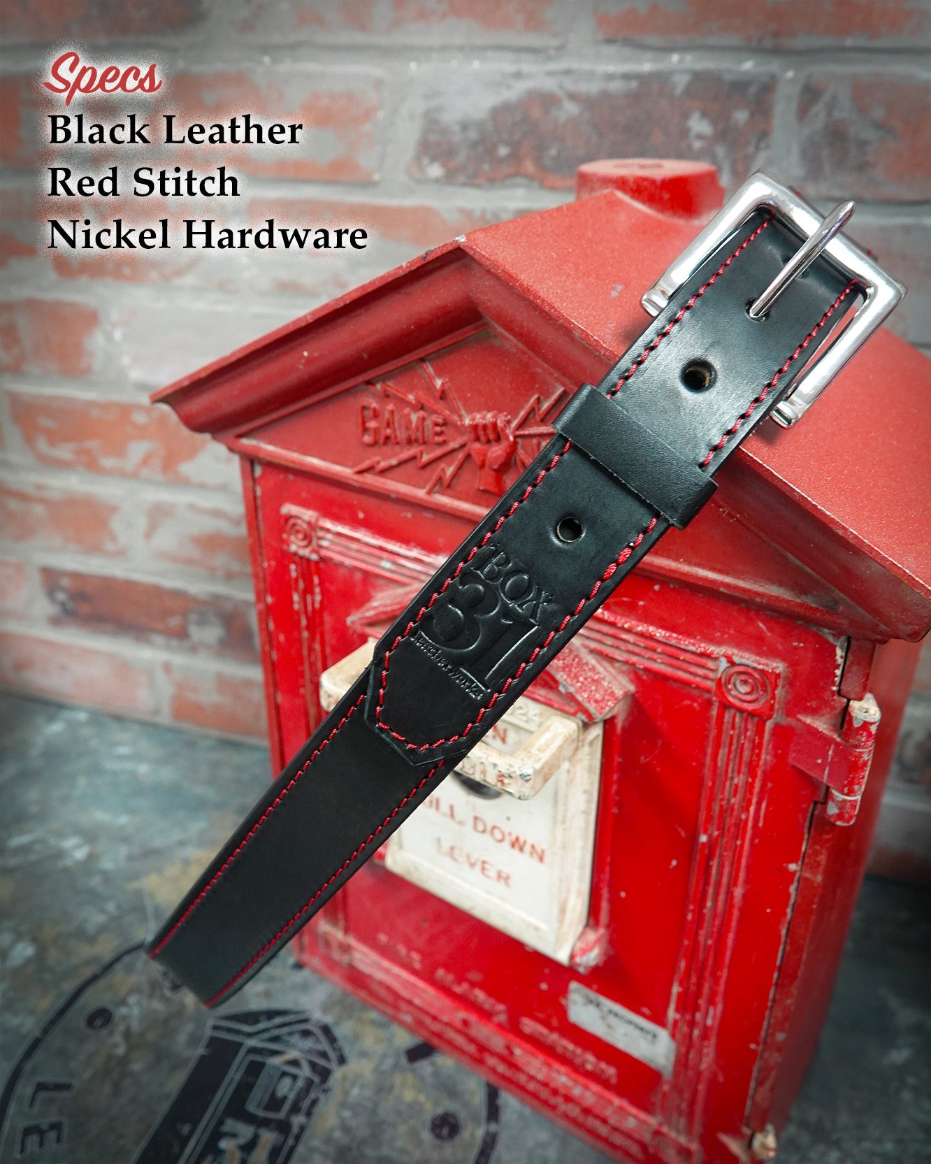 Everyday/Duty Belt - Box 31 Leatherworks