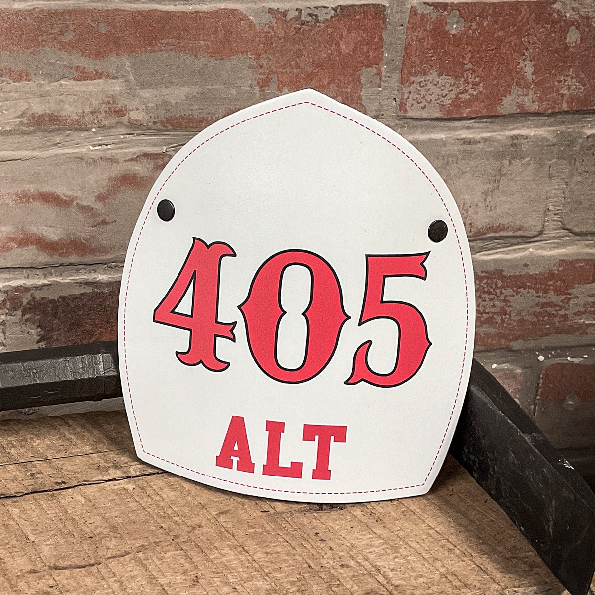 Firefighter Boston Style Leather Helmet Front – Name & Number Edition - Box 31 Leatherworks