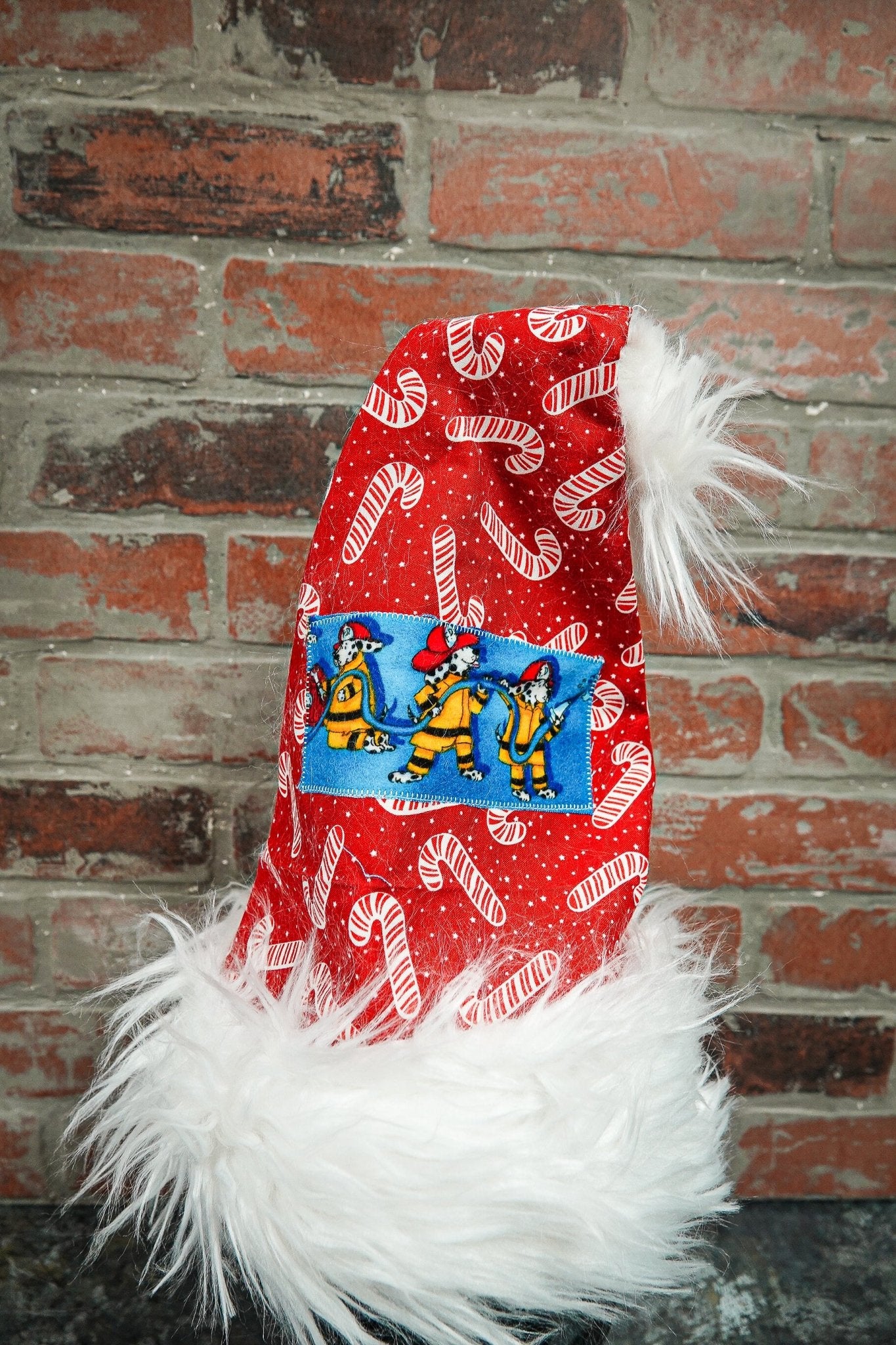 Firefighter Themed Santa Hats - Box 31 Leatherworks