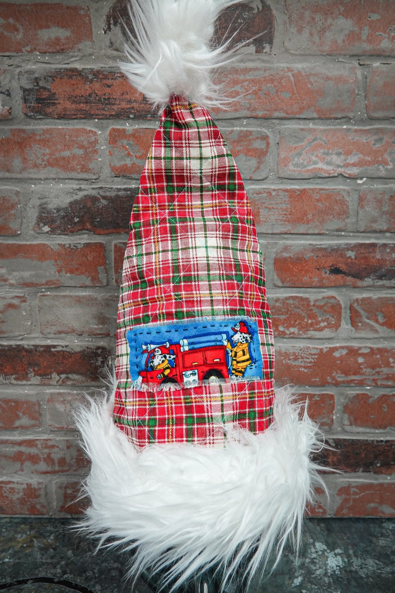 Firefighter Themed Santa Hats - Box 31 Leatherworks