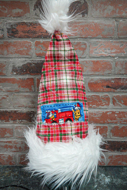Firefighter Themed Santa Hats - Box 31 Leatherworks