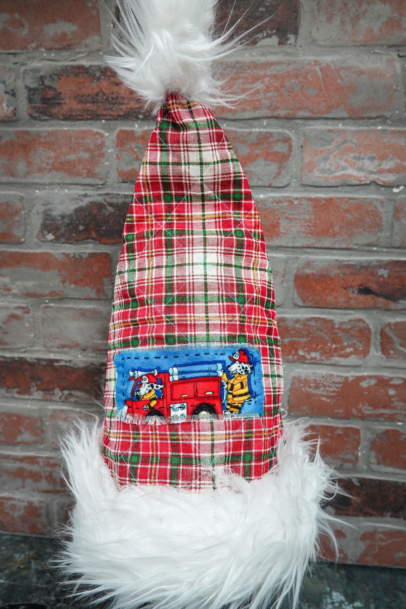 Firefighter Themed Santa Hats - Box 31 Leatherworks