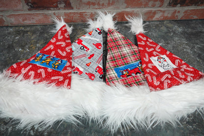 Firefighter Themed Santa Hats - Box 31 Leatherworks