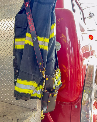 Firefighter Universal Radio Bucket - Box 31 Leatherworks