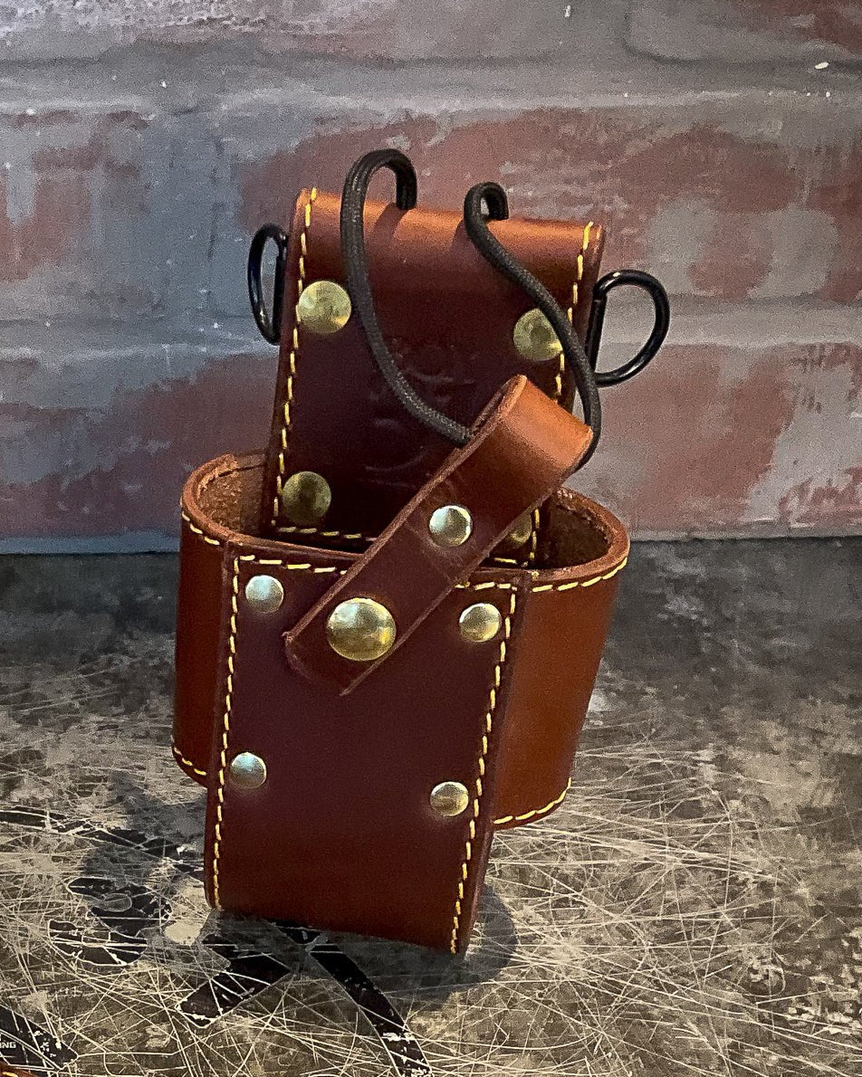 Firefighter Universal Radio Bucket - Box 31 Leatherworks