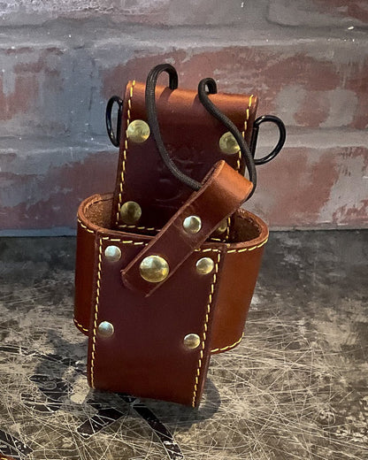 Firefighter Universal Radio Bucket - Box 31 Leatherworks