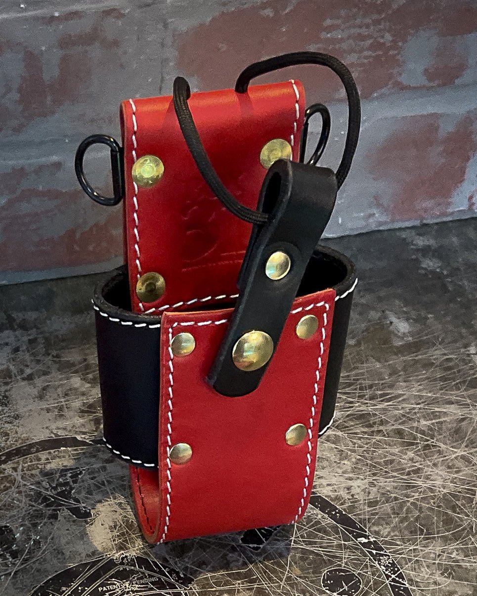 Firefighter Universal Radio Bucket - Box 31 Leatherworks