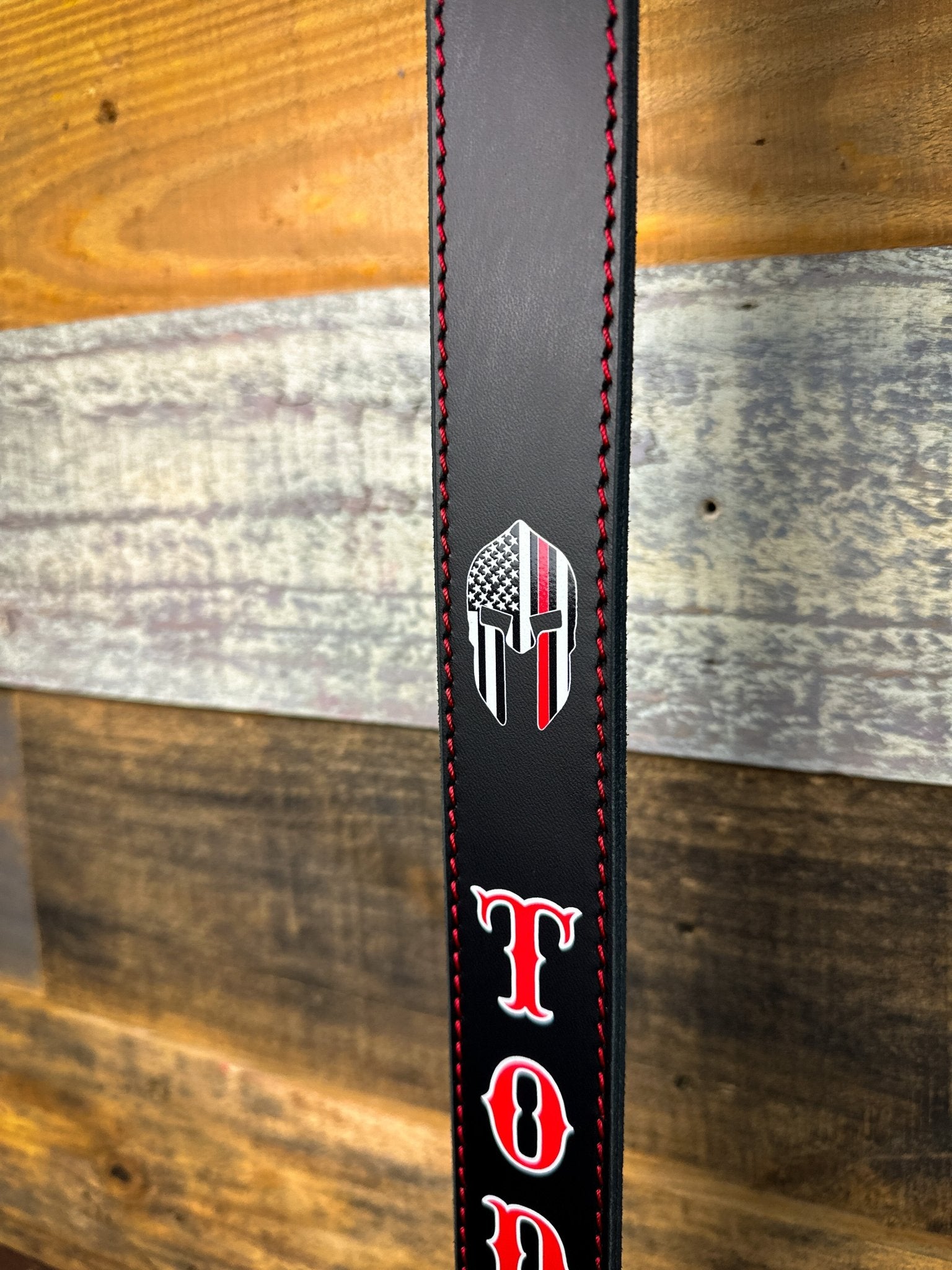 Hi - Def Leather Radio Strap Combo — Custom Fire Service Leather - Box 31 Leatherworks