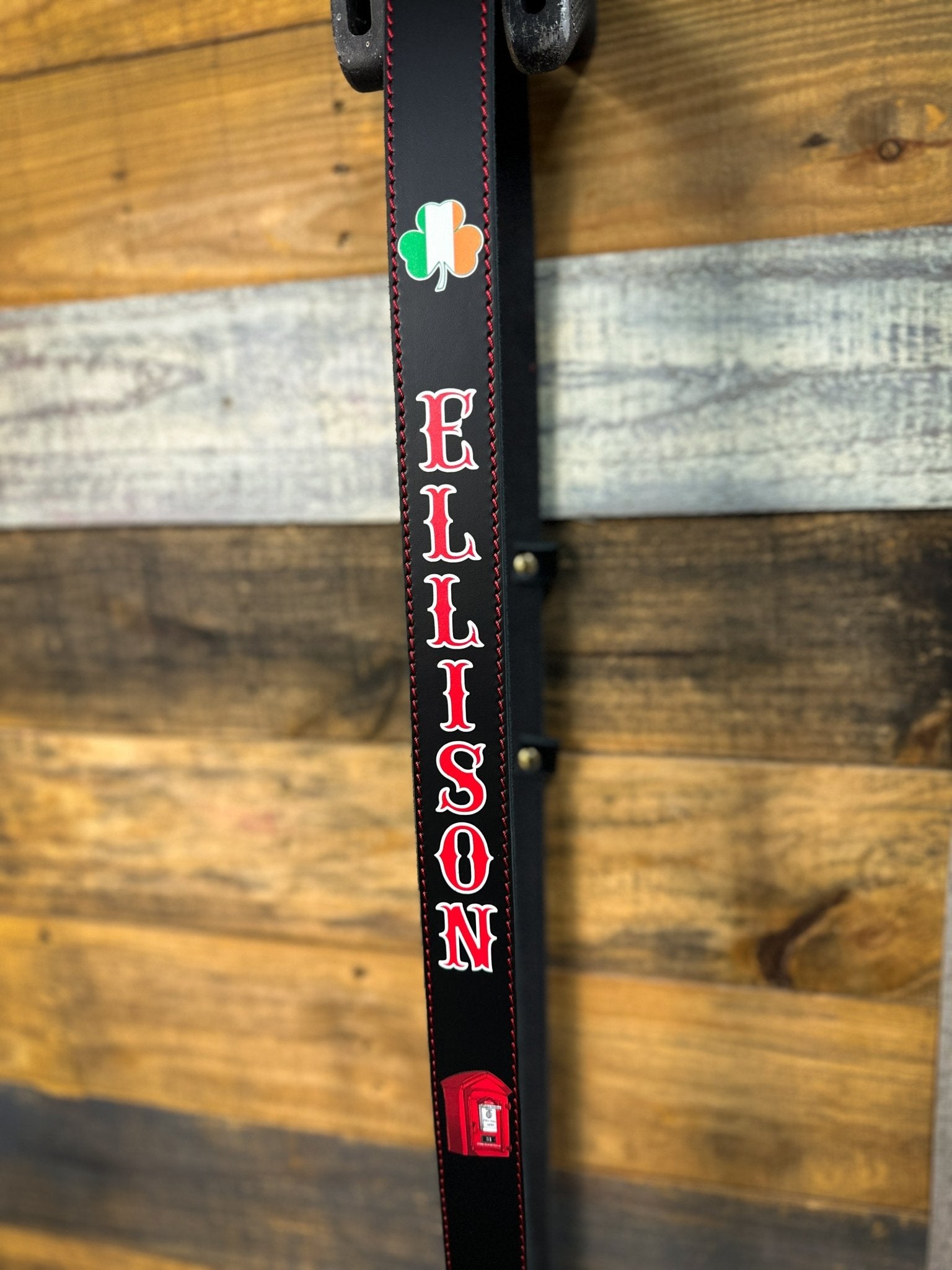 Hi - Def Leather Radio Strap Combo — Custom Fire Service Leather - Box 31 Leatherworks