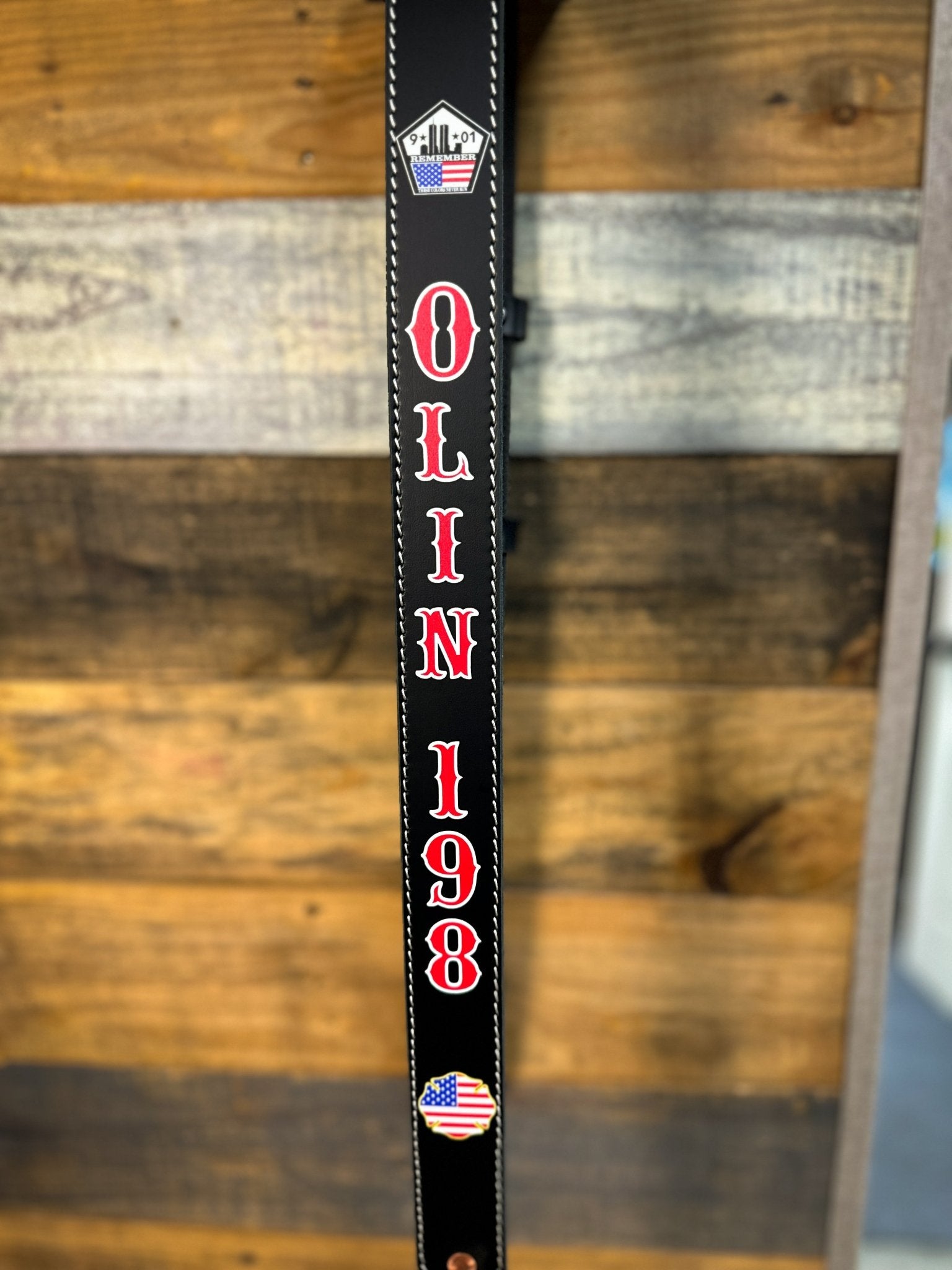 Hi - Def Leather Radio Strap Combo — Custom Fire Service Leather - Box 31 Leatherworks