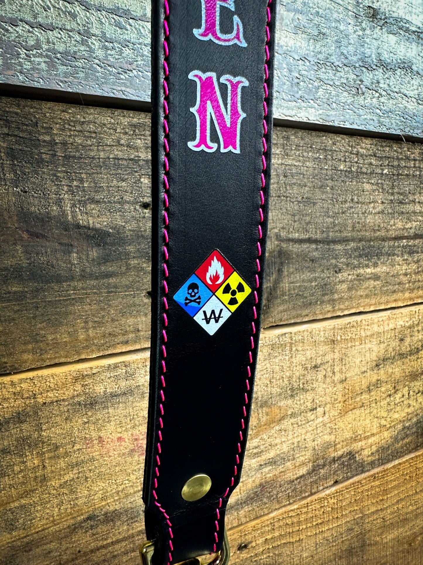 Hi - Def Leather Radio Strap Combo — Custom Fire Service Leather - Box 31 Leatherworks