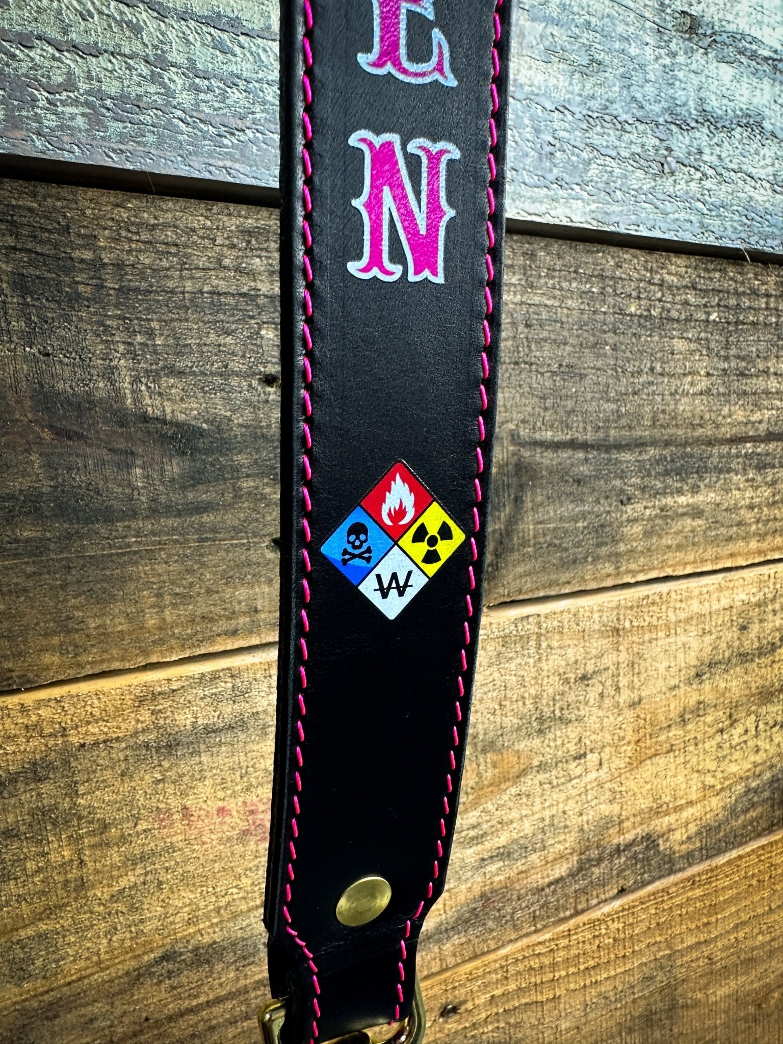 Hi - Def Leather Radio Strap Combo — Custom Fire Service Leather - Box 31 Leatherworks