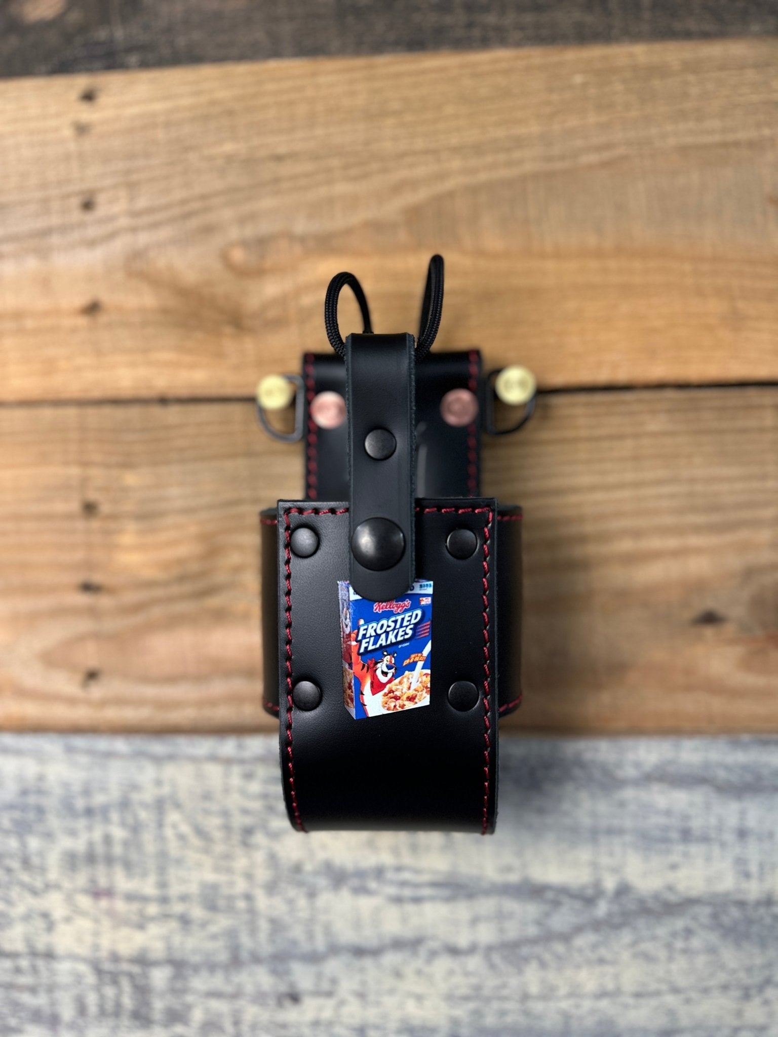 Hi - Def Leather Radio Strap Combo — Custom Fire Service Leather - Box 31 Leatherworks