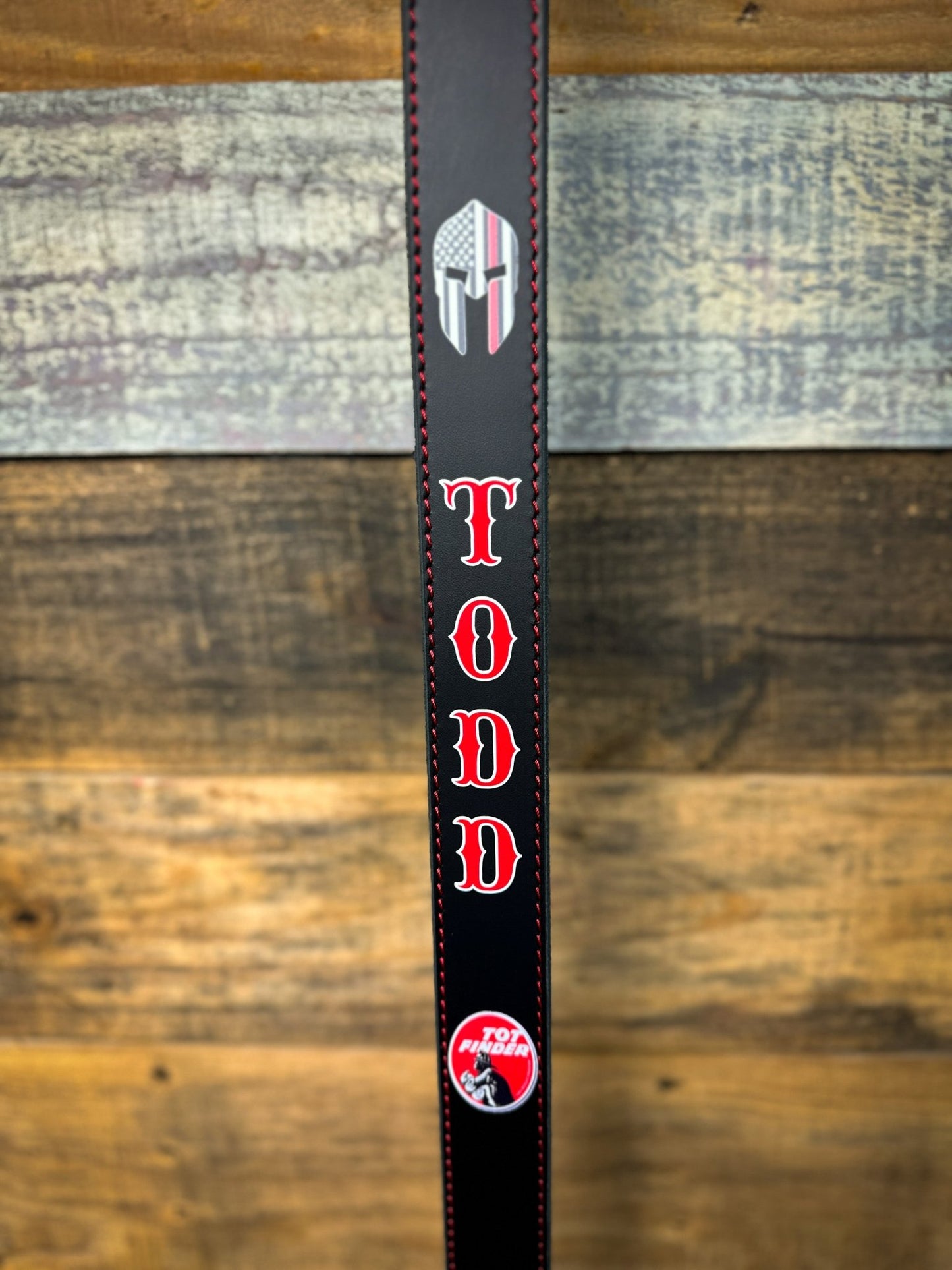 Hi - Def Leather Radio Strap Combo — Custom Fire Service Leather - Box 31 Leatherworks