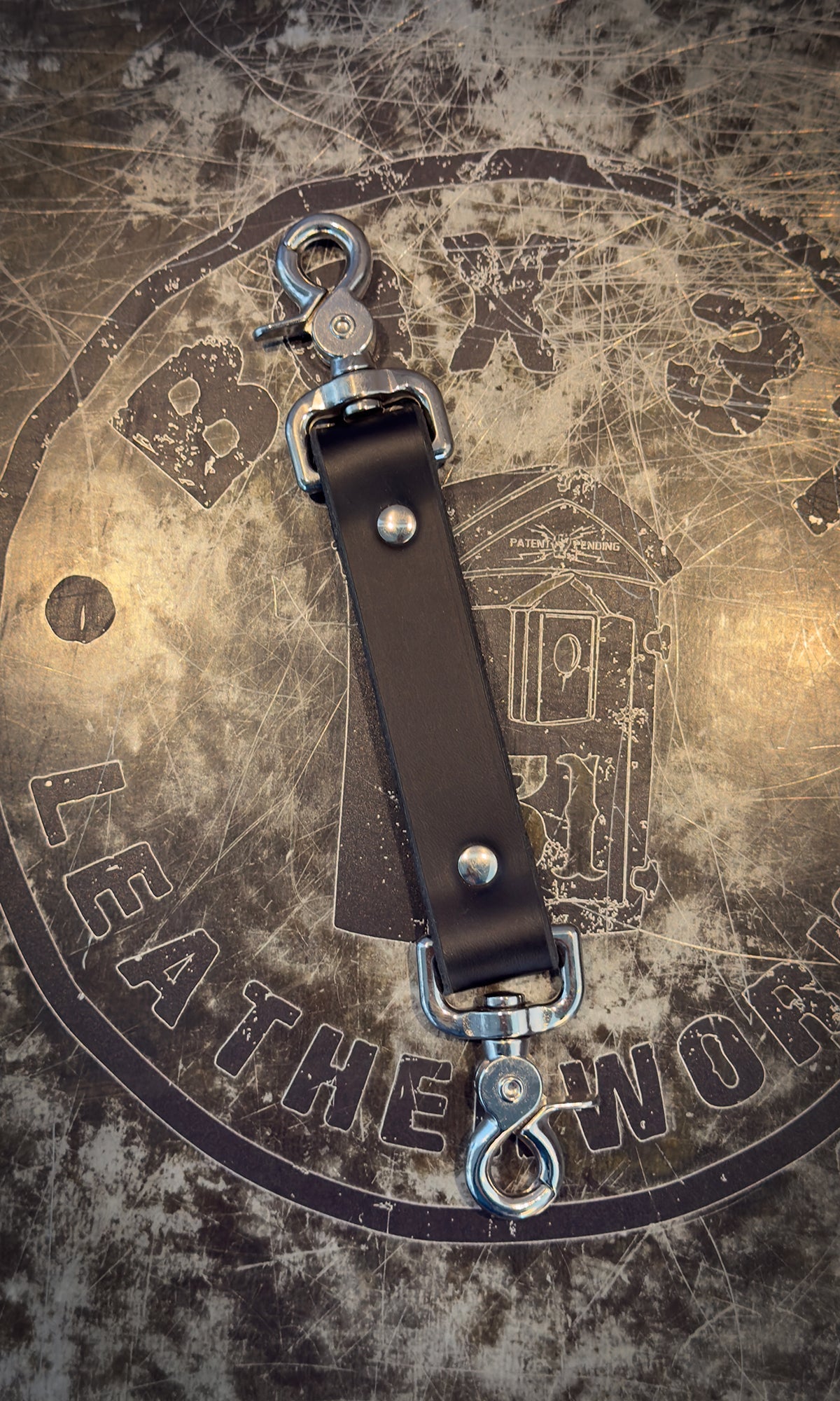 Leather Anti - sway Strap - Box 31 Leatherworks