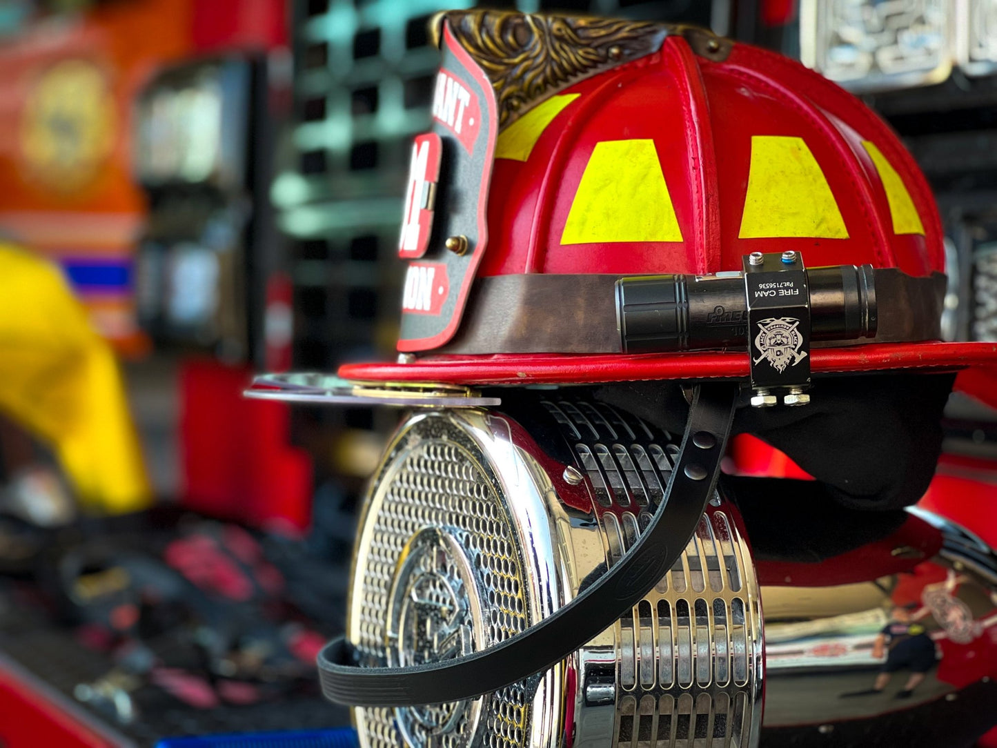 Leather Chin Straps – Fire Service Edition - Box 31 Leatherworks