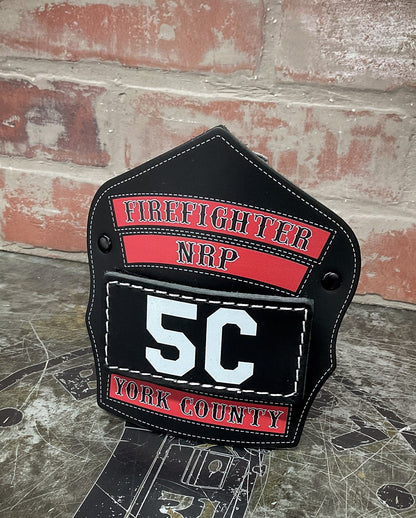 Passport Shield (2-1 Panels) - Box 31 Leatherworks