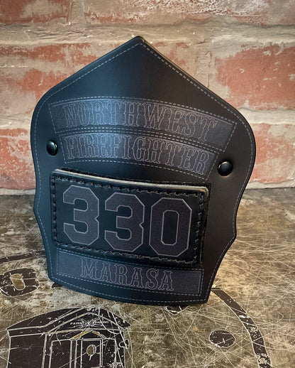 Passport Shield (2-1 Panels) - Box 31 Leatherworks