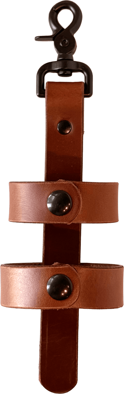 Ready-to-Ship Inverted Leather Flashlight Holder - Box 31 Leatherworks