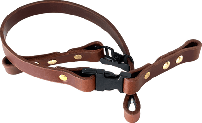 Ready-to-Ship Quick-Release Leather Chin Strap - Box 31 Leatherworks